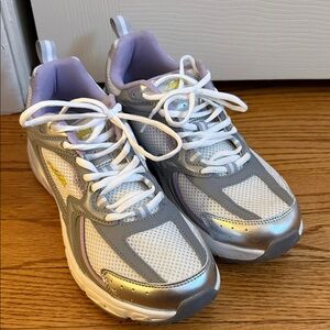 Avia Women's Athletic Shoes in White and Silver